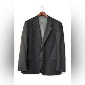 REPP LTD Charcoal Gray Textured Blazer Men’s 2 Button Sport Coat Classic 44R